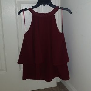 Maroon tank